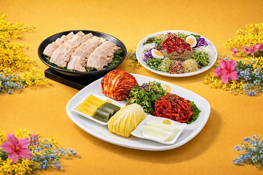 보쌈막국수세트